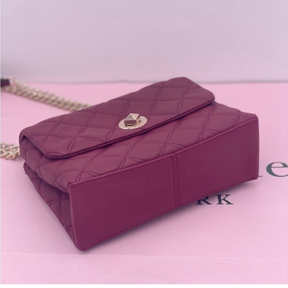 Kate Spade Natalia Quilted Leather
Small Flap Crossbody Shoulder Bag - Picture 5 of 9